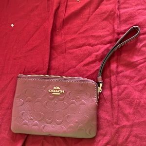 Coach wristlet